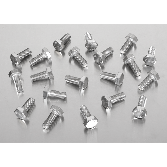 Stainless Steel Hex Head Set Screw M10 X 25 A2, DIN 933 - Pack of 25 | S1025