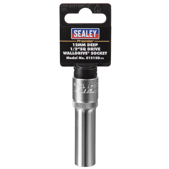 Premier Deep Socket 1/2"Sq Drive 12mm | S1212D