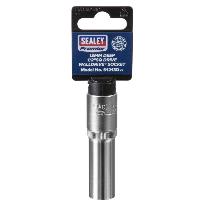 Premier Deep Socket 1/2"Sq Drive 13mm | S1213D