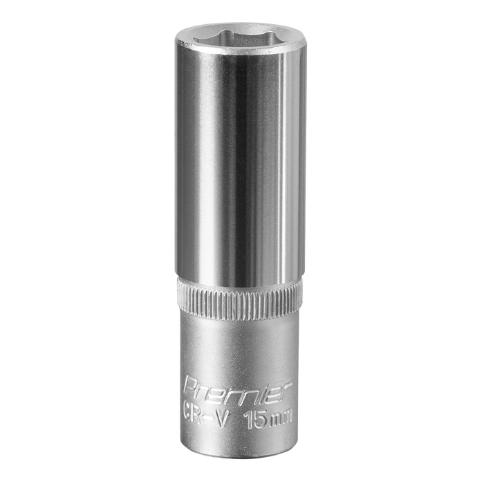 Premier Deep Socket 1/2"Sq Drive 15mm | S1215D