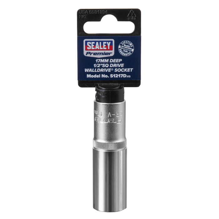 Premier Deep Socket 1/2"Sq Drive 17mm | S1217D