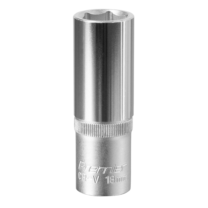 Premier Deep Socket 1/2"Sq Drive 18mm | S1218D