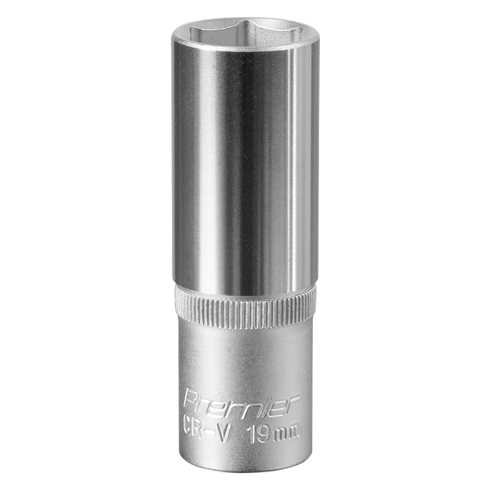 Premier Deep Socket 1/2"Sq Drive 19mm | S1219D