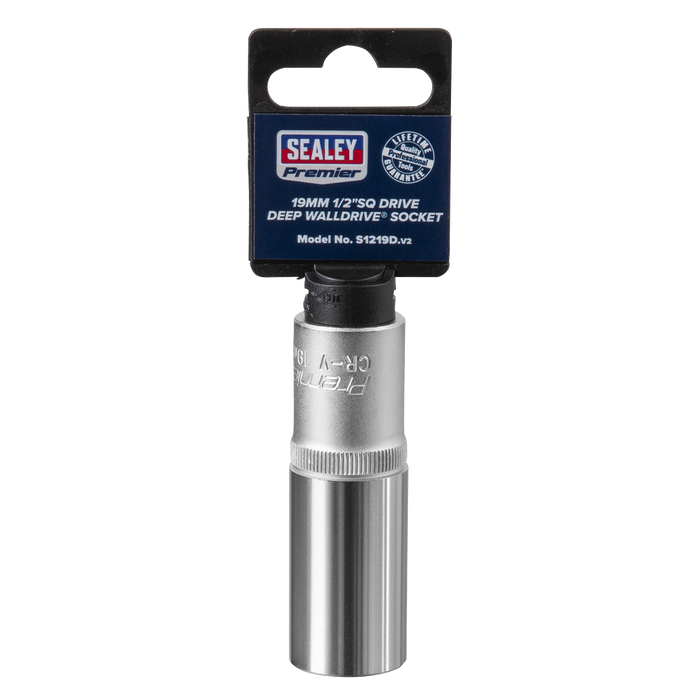Premier Deep Socket 1/2"Sq Drive 19mm | S1219D
