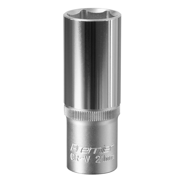 Premier Deep Socket 1/2"Sq Drive 21mm | S1221D