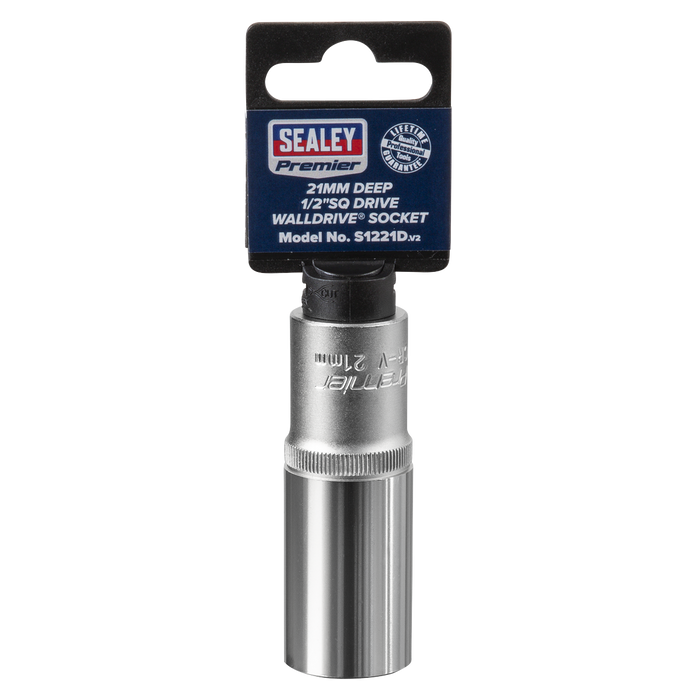 Premier Deep Socket 1/2"Sq Drive 21mm | S1221D