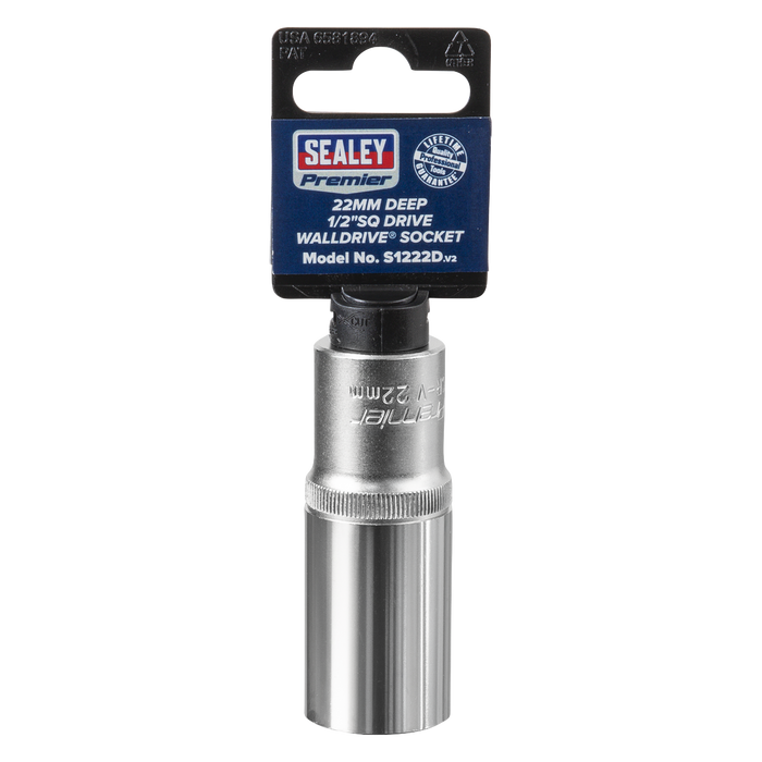 Premier Deep Socket 1/2"Sq Drive 22mm | S1222D