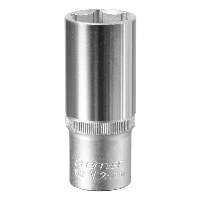 Premier Deep Socket 1/2"Sq Drive 24mm | S1224D