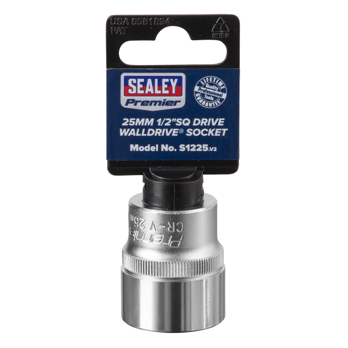 Premier Socket 1/2"Sq Drive 25mm | S1225