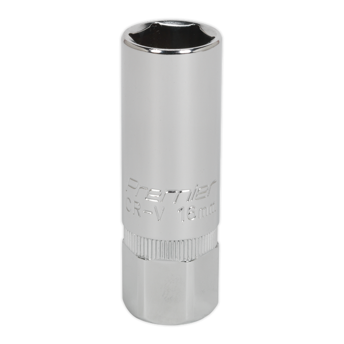 Premier Spark Plug Socket 1/2"Sq Drive 16mm | S12SP10