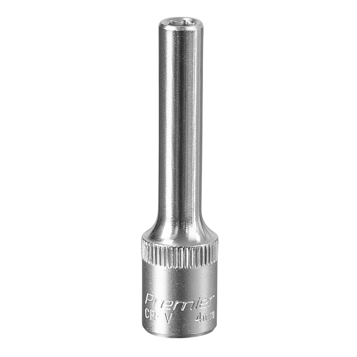 Premier Deep Socket 1/4"Sq Drive 4mm | S1404D