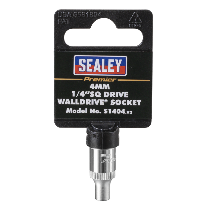 Premier Socket 1/4"Sq Drive 4mm | S1404