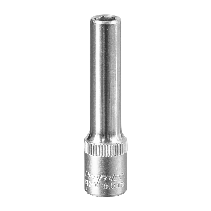 Premier Deep Socket 1/4"Sq Drive 5.5mm | S14055D