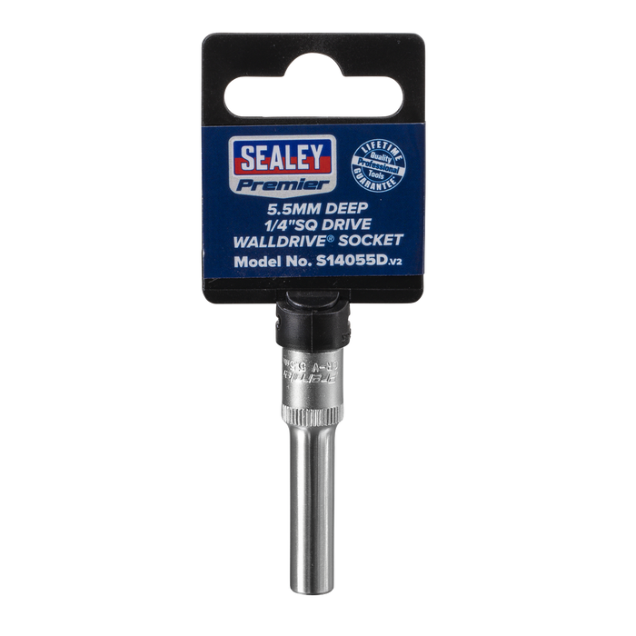 Premier Deep Socket 1/4"Sq Drive 5.5mm | S14055D