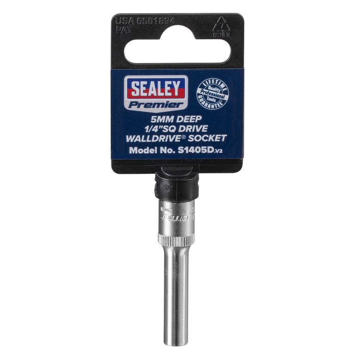 Premier Deep Socket 1/4"Sq Drive 5mm | S1405D