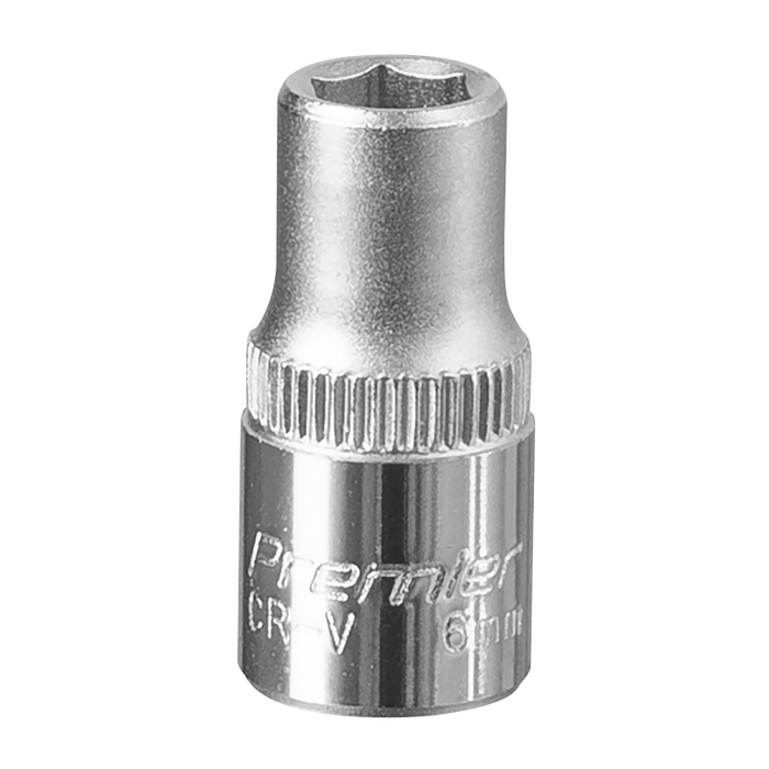 Premier Socket 1/4"Sq Drive 6mm | S1406