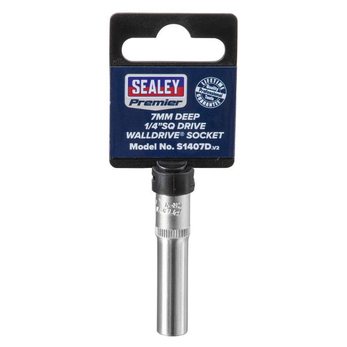 Premier Deep Socket 1/4"Sq Drive 7mm | S1407D