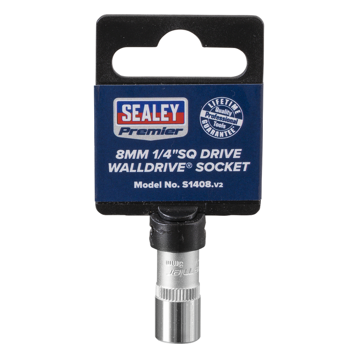 Premier Socket 1/4"Sq Drive 8mm | S1408
