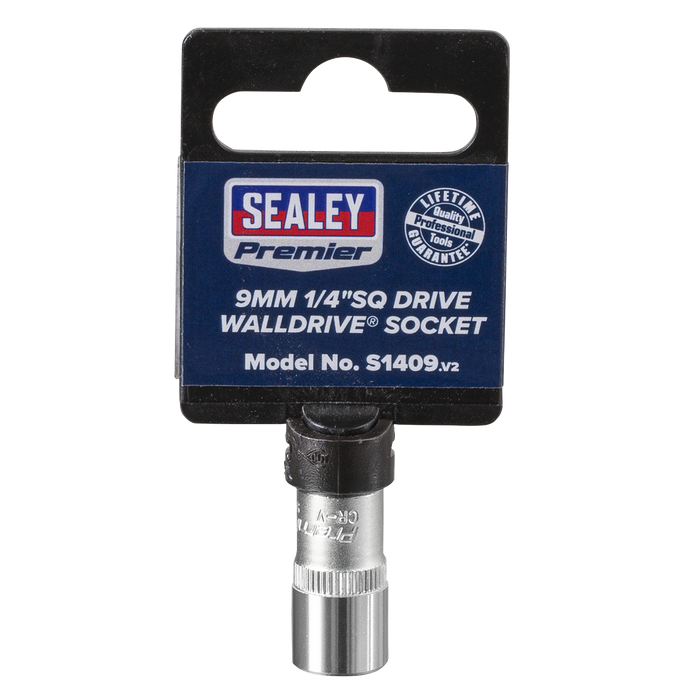 Premier Socket 1/4"Sq Drive 9mm | S1409