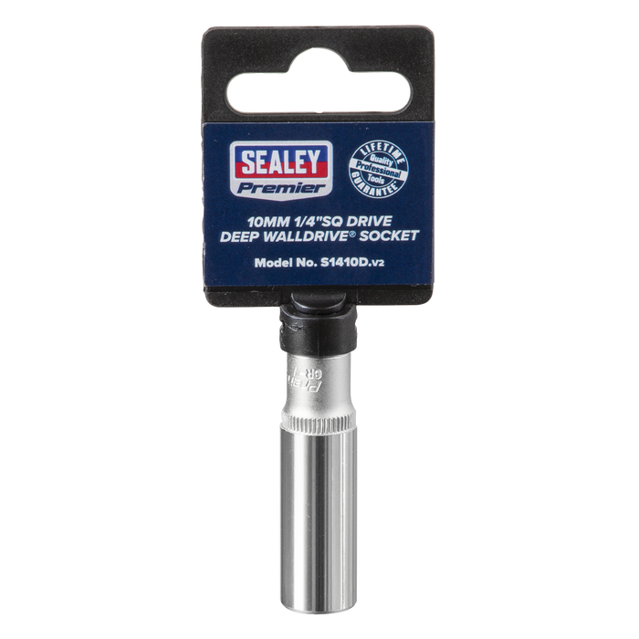 Premier Deep Socket 1/4"Sq Drive 10mm | S1410D