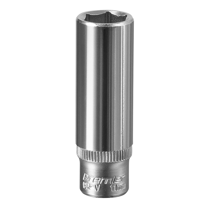 Premier Deep Socket 1/4"Sq Drive 11mm | S1411D