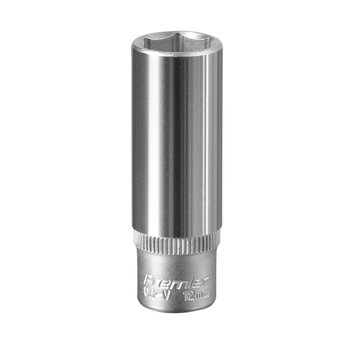 Premier Deep Socket 1/4"Sq Drive 12mm | S1412D