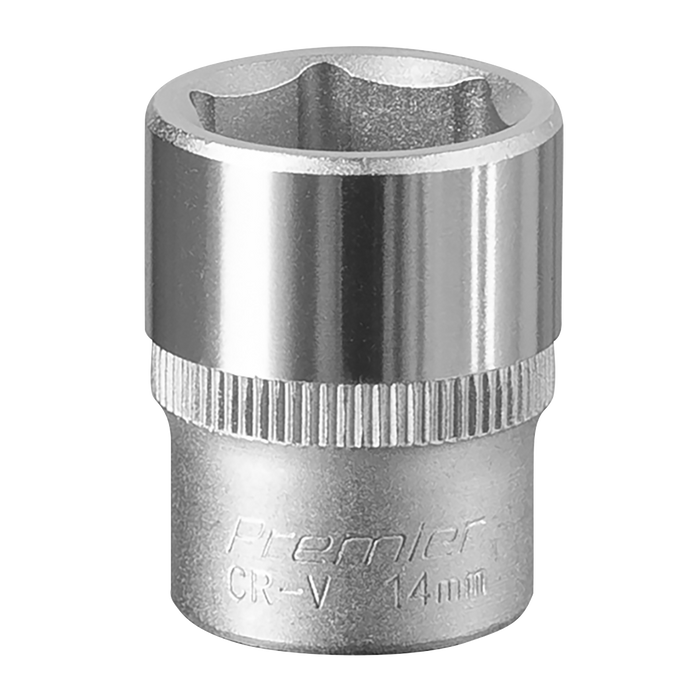 Premier Socket 1/4"Sq Drive 14mm | S1414
