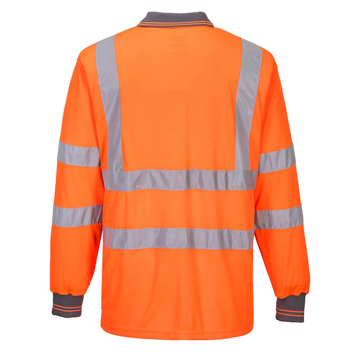 Portwest Hi-Vis Polo Shirt L/S | S277