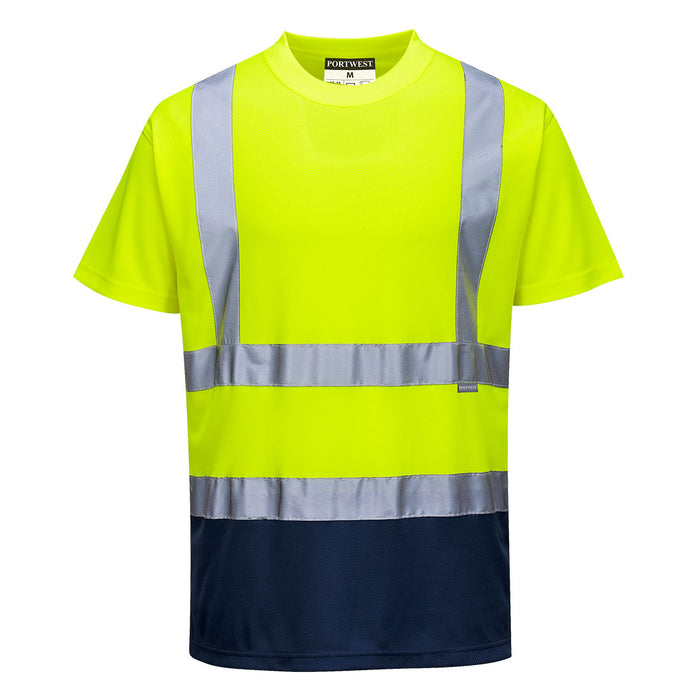 Portwest Hi-Vis Contrast T-Shirt S/S | S378