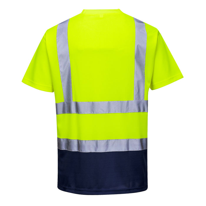 Portwest Hi-Vis Contrast T-Shirt S/S | S378