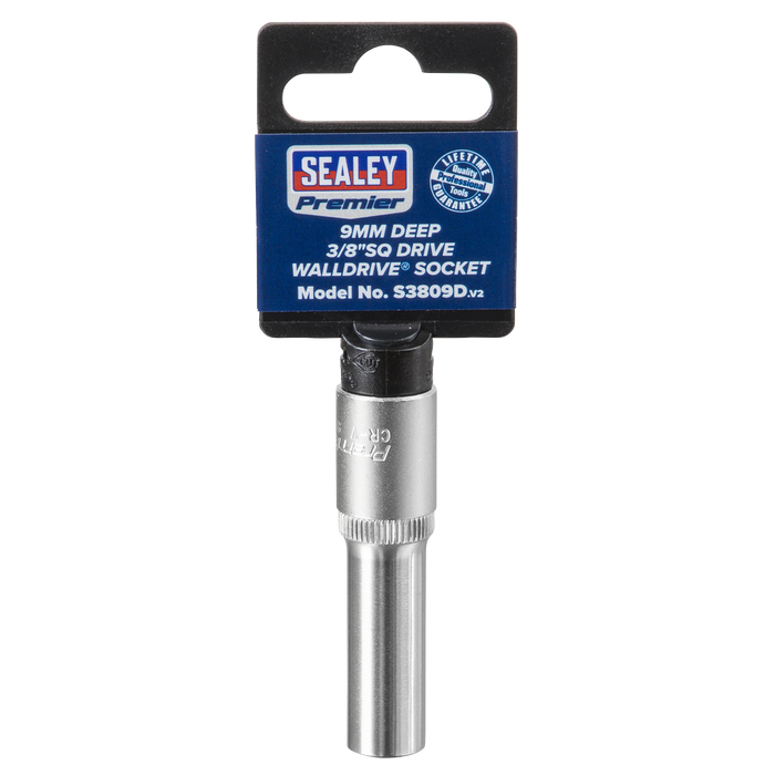 Premier Deep Socket 3/8"Sq Drive 9mm | S3809D