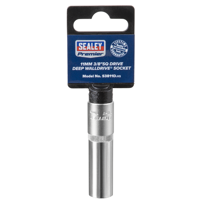 Premier Deep Socket 3/8"Sq Drive 11mm | S3811D