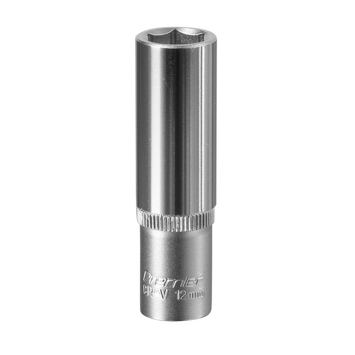 Premier Deep Socket 3/8"Sq Drive 12mm | S3812D