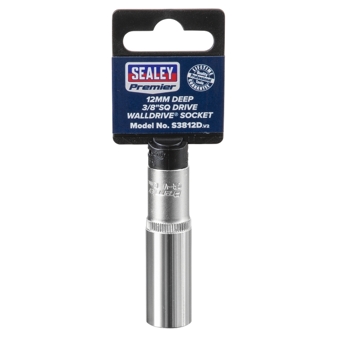 Premier Deep Socket 3/8"Sq Drive 12mm | S3812D