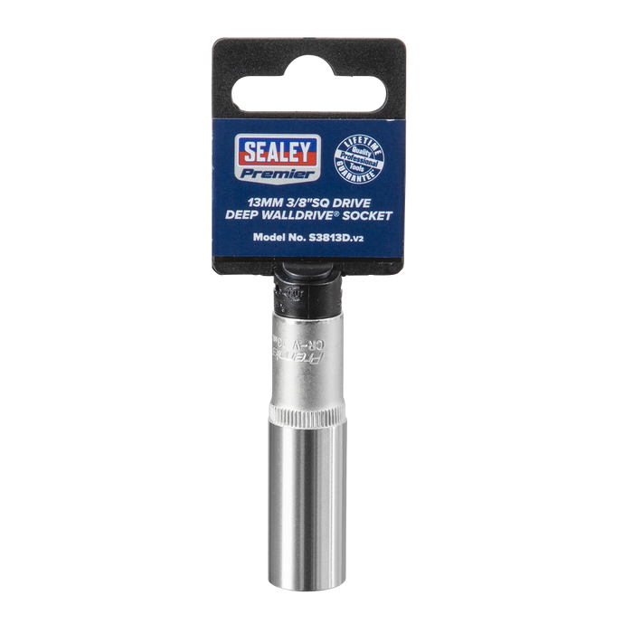 Premier Deep Socket 3/8"Sq Drive 13mm | S3813D