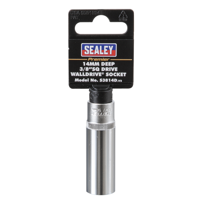 Premier Deep Socket 3/8"Sq Drive 14mm | S3814D