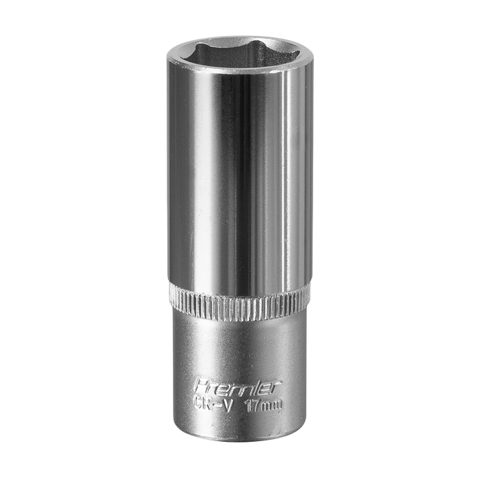 Premier Deep Socket 3/8"Sq Drive 17mm | S3817D