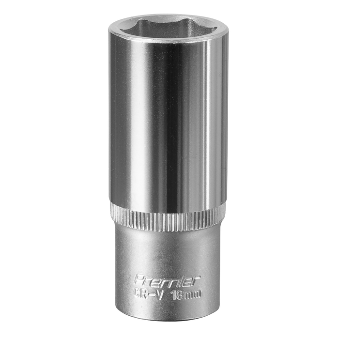 Premier Deep Socket 3/8"Sq Drive 18mm | S3818D