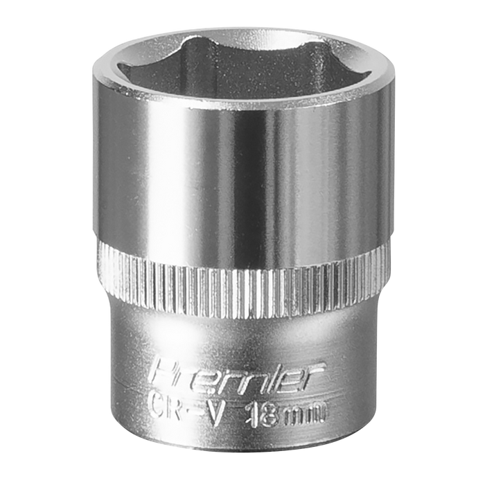 Premier Socket 3/8"Sq Drive 18mm | S3818