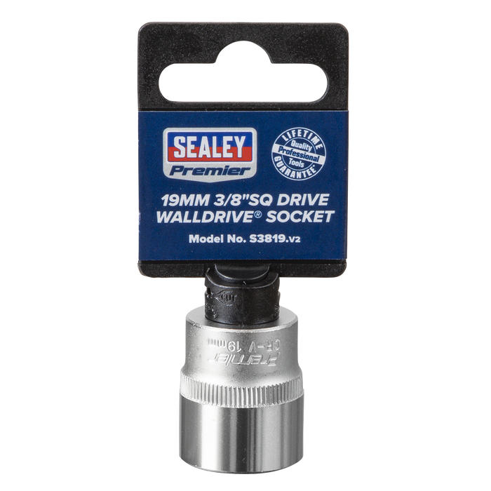 Premier Socket 3/8"Sq Drive 19mm | S3819