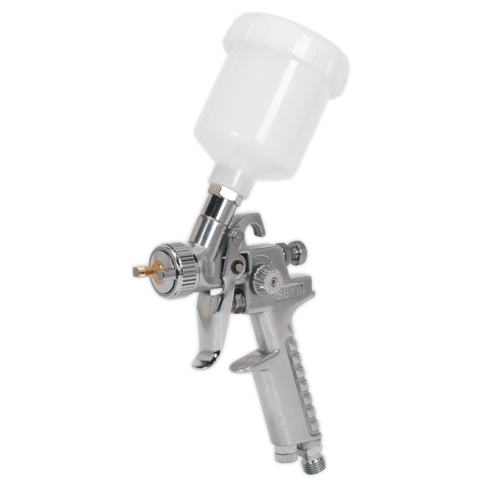 Siegen General-Purpose Gravity Feed Touch-Up Spray Gun 1mm Set-Up | S631