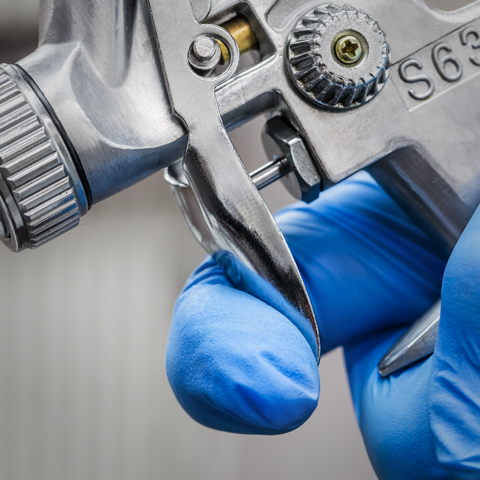 Siegen General-Purpose Gravity Feed Touch-Up Spray Gun 1mm Set-Up | S631