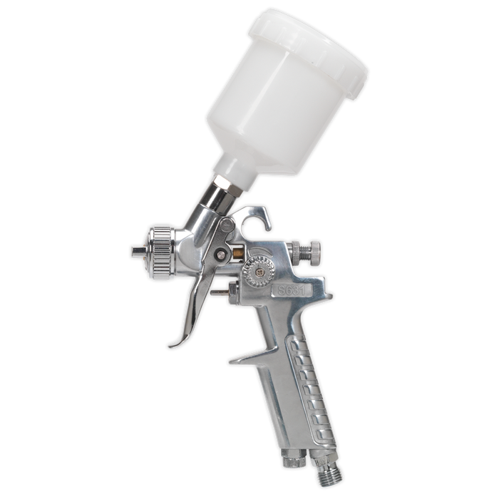 Siegen General-Purpose Gravity Feed Touch-Up Spray Gun 1mm Set-Up | S631