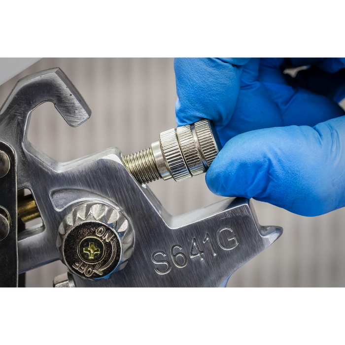 Siegen General-Purpose Gravity Feed Spray Gun 1.4mm Set-Up | S641G