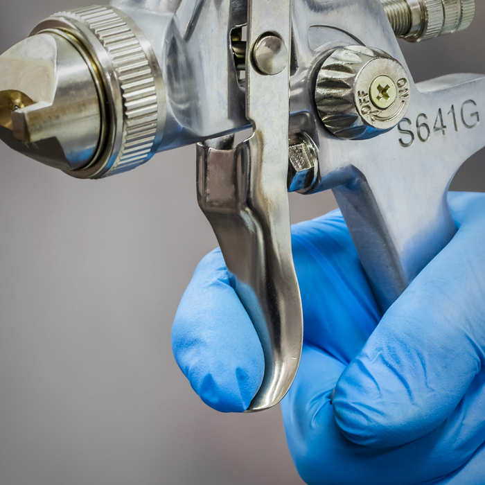 Siegen General-Purpose Gravity Feed Spray Gun 1.4mm Set-Up | S641G