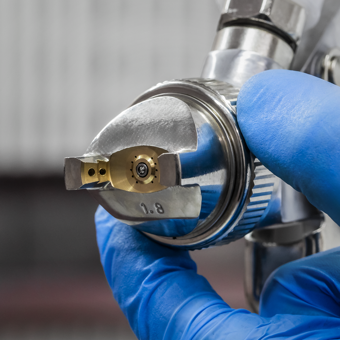 Siegen General-Purpose Gravity Feed Spray Gun 1.8mm Set-Up | S642G