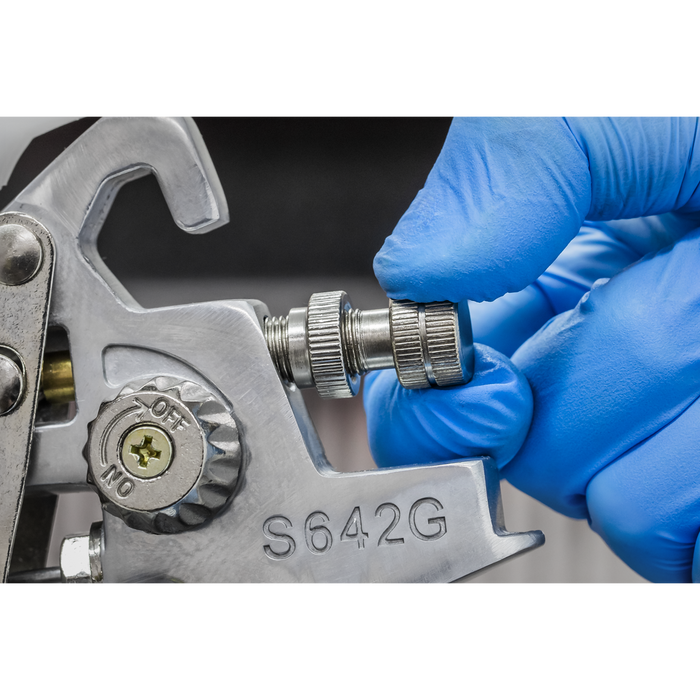 Siegen General-Purpose Gravity Feed Spray Gun 1.8mm Set-Up | S642G