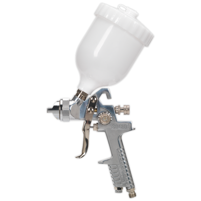 Siegen General-Purpose Gravity Feed Spray Gun 1.8mm Set-Up | S642G