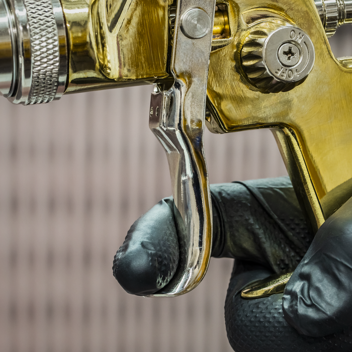 Gold Series Gravity Feed Spray Gun 1.4mm Set-Up | S701G