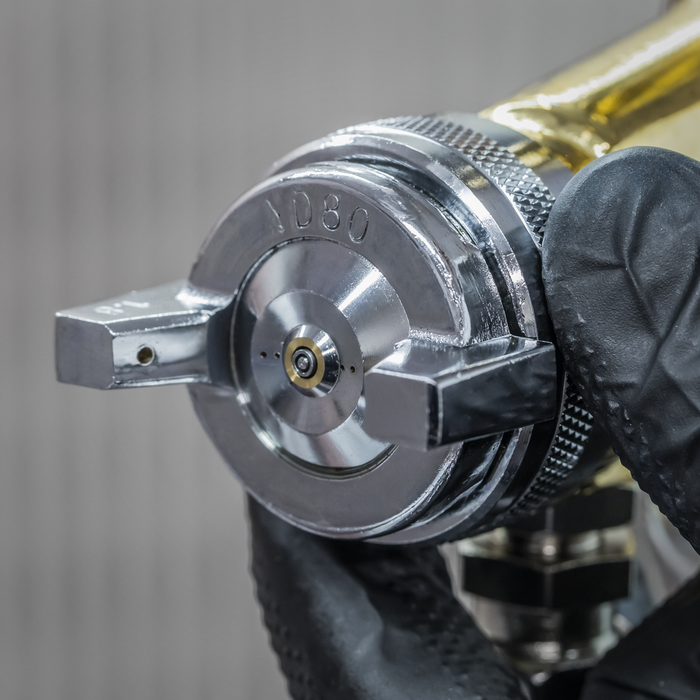 Workshop Gold Series Suction Feed Spray Gun 1.8mm Set-Up | S701